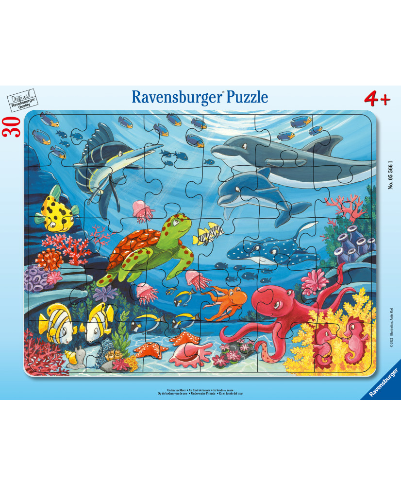 Ravensburger Frame Puzzle 30 pc Under Water