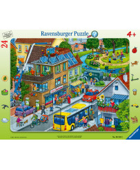 Ravensburger Frame Puzzle 24 pc Our village