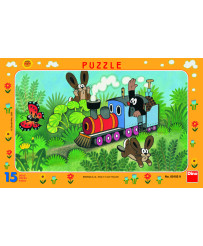 Dino Frame Puzzle 15 pc small