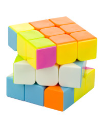 Mīklu spēle Puzzle kubs 3x3 neon 5.65cm