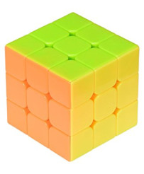 Puzzle mäng Puzzle kuubik 3x3 neoon 5.65cm