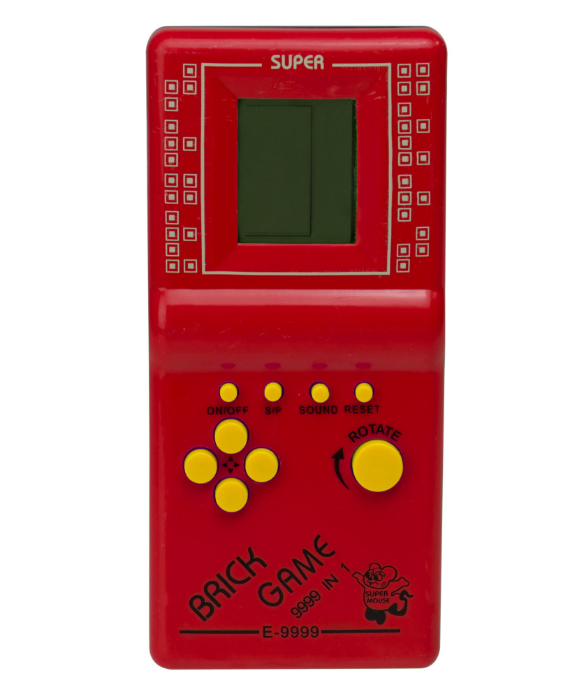 Tetris Electronic Game 9999in1 red