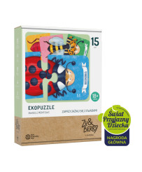 MUDUKO Make friends with insects Two-piece ecopuzzle.
