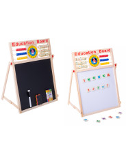 Magnetic abacus board + magnets 42 x 32,5cm