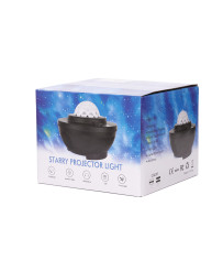 Star projector LED swivel night light