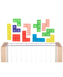 Puzzle tetris standing game