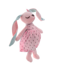 Plush mascot rabbit pink 52cm