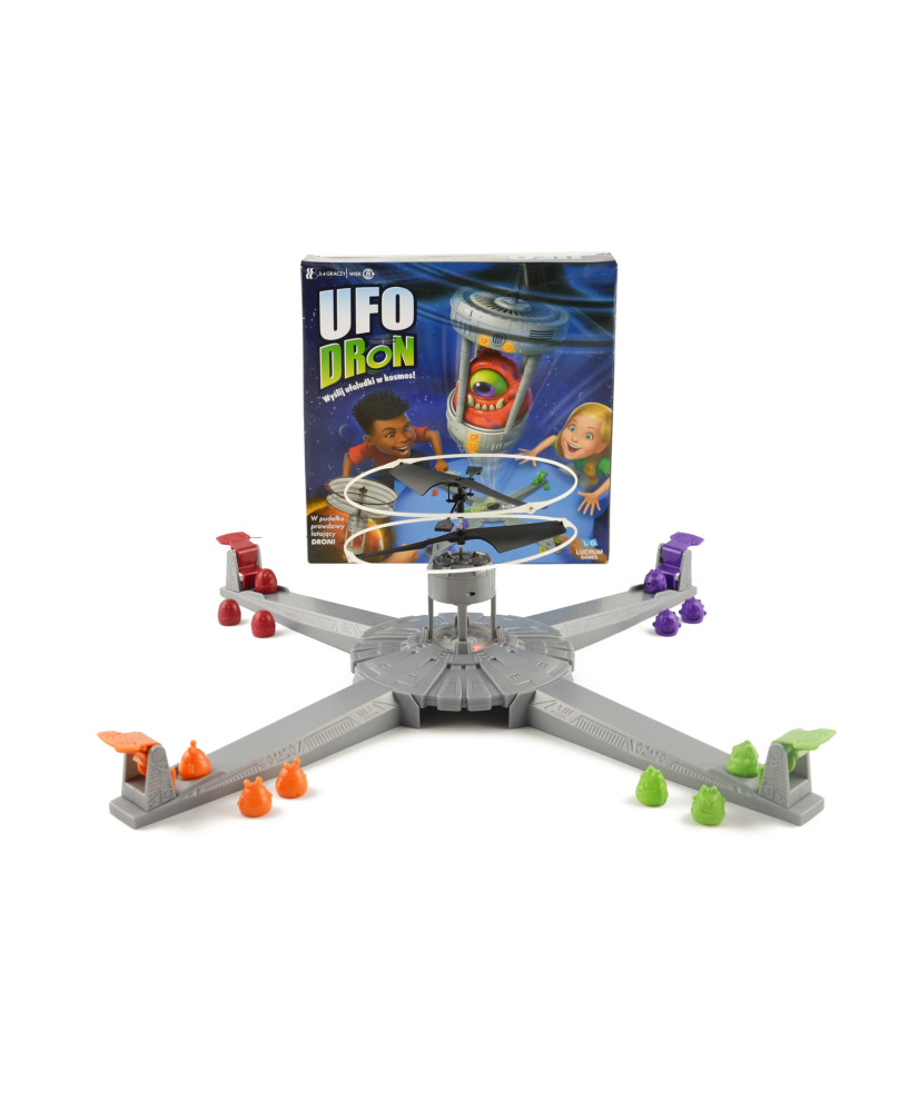 Ufodron arcade game drone launcher ufools aliens LUCRUM GAMES