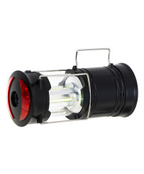 Travel light camping flashlight for tent camping 3-in-1 battery operated.