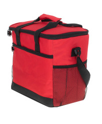 Termiskā pludmales kempinga piknika soma 16L sarkana