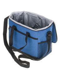 Thermal beach camping picnic bag 16L navy blue