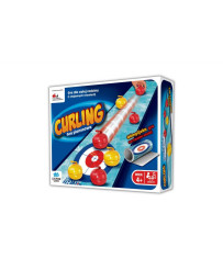 Curling arcade board game...