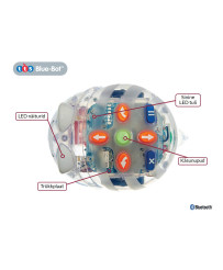 TTS Blue-Bot® Bluetooth Programmable Robot Mat Pack