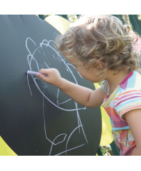 TTS Outdoor Mark Making Chalkboard Daisies 5pk