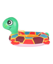 Inflatable pontoon mattress for children turtle