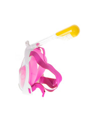 Täielik kokkuklapitav snorkelmask S/M roosa