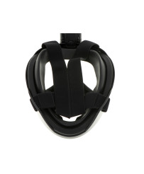 Pilnībā saliekama snorkelēšanas maska L/XL melna
