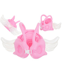 Life jacket kapok inflatable wings pink