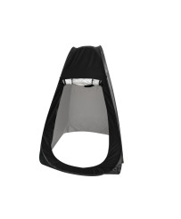 Tent shower changing room portable wc black