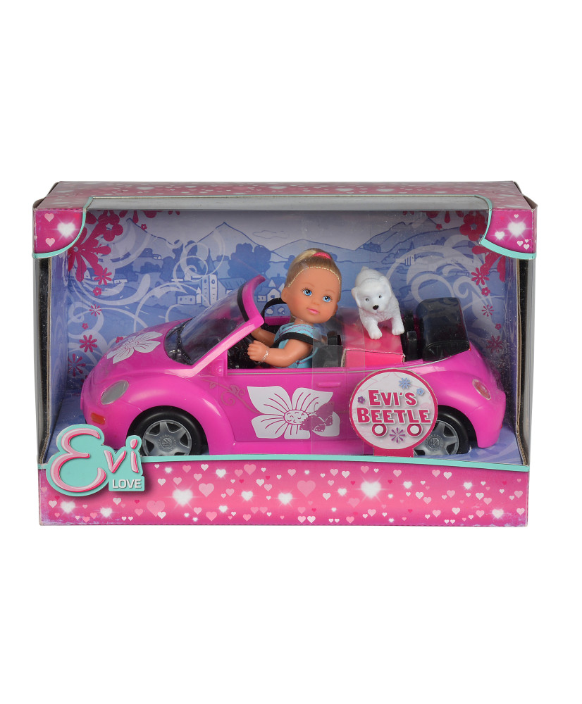Simba Doll With Evi's Car