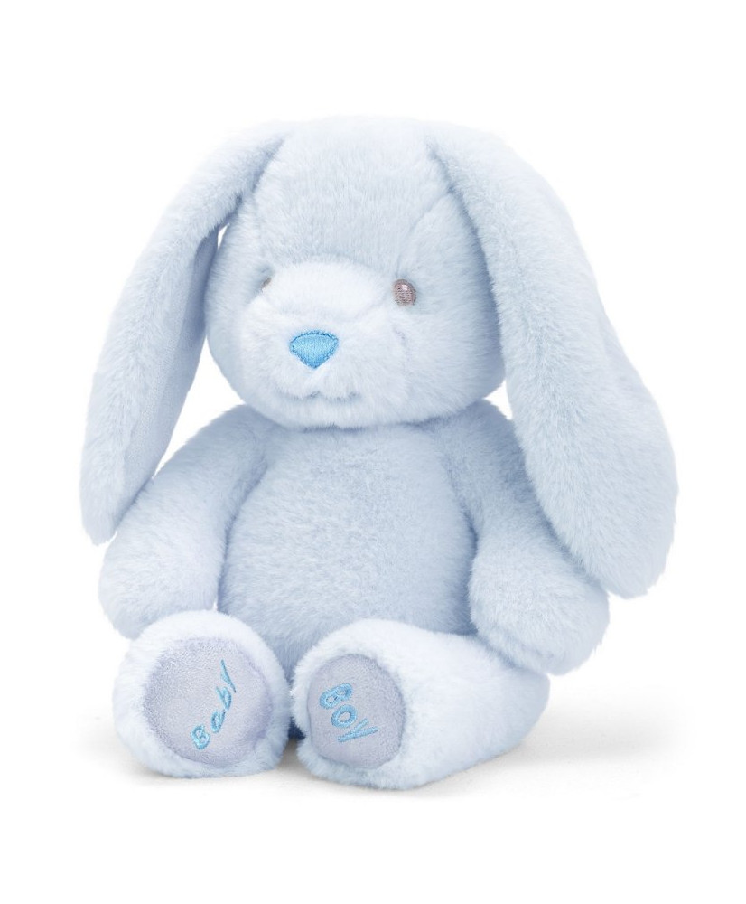 Keel Toys Eco Baby Rabbit Boy Blue 20 cm
