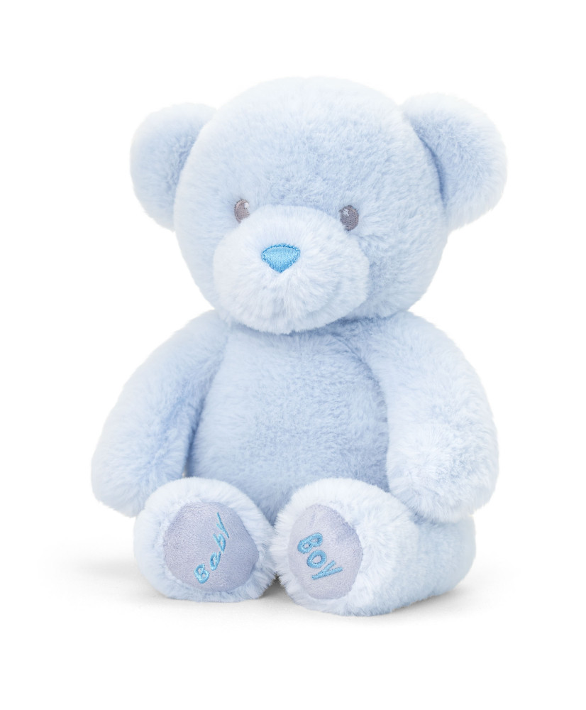 Keel Toys Eco Baby Bear Blue 20 cm