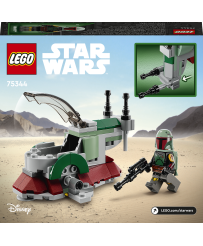 LEGO Star Wars Boba Fetta zvaigžņu kuģis Mikrofighter