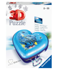 Ravensburger 3D Puzzle Heart Box Underwater world