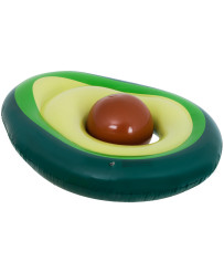 Inflatable swimming mattress with avocado ball with seed 150cm XL