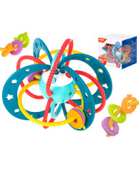 Sensory rattle teether for...