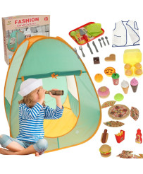 Children's camping tent with accessories 62el.
