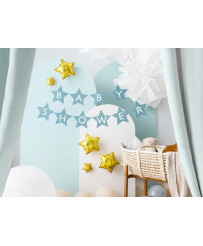 Banner for baby shower light blue 290x16.5 cm
