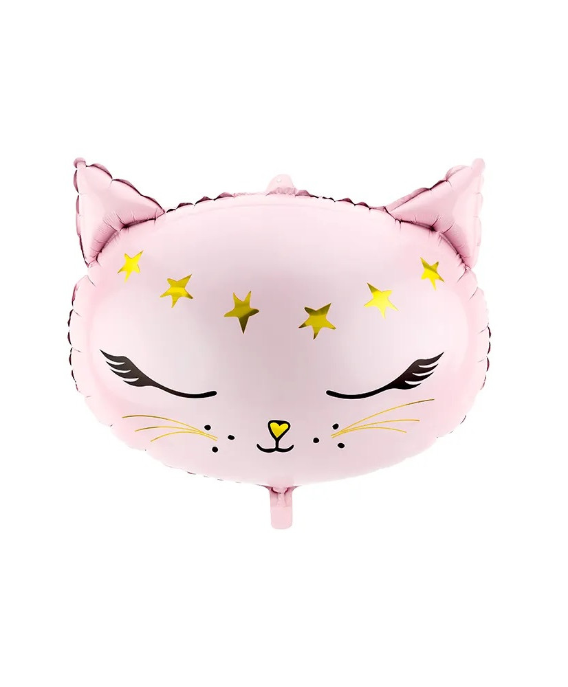 Foolium õhupall Kitty roosa 48x36cm
