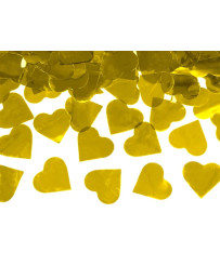 Heart tube gold 60cm