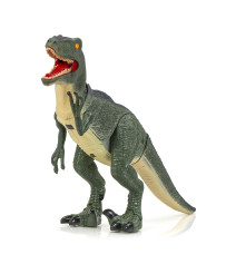 Juhitav RC Velociraptor dinosaurus + helid