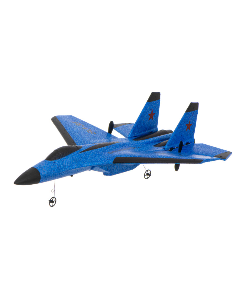 RC SU-35 reaktīvā lidmašīna FX820 zila