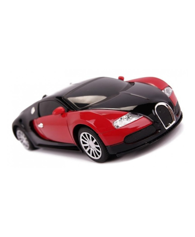 RC car Bugatti Veyron license 1:24 red