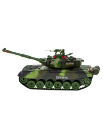 RC Lielā kara tanks 9995 liels 2,4 GHz zaļš