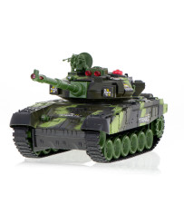 RC War Tank 9993 2.4 GHz forest camouflage tank