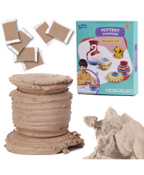 Stock clay for potter's...