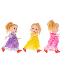 Dolls dolls for dollhouse set of 3pcs 10cm