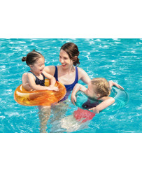BESTWAY 36022 51cm orange inflatable swimming wheel