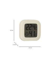 Hügromeeter Ruumi termomeeter Niiskusemõõtja LCD-ekraan