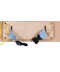 Sensory wooden manipulative board 75x50cm